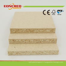 E1 / E2 Raw Chipboard / panneau de particules pour meubles